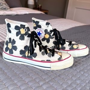 Hand Painted Vintage Converse Hi-Tops